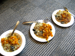 0451 lunch quinoa tagine served